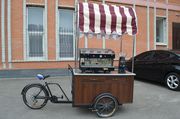 Велокофейня - бизнес под ключ,  кофе на колесах