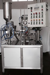 Автоматическая машина наполнения и упаковки стаканчиков CSA-7