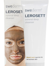 Маска для лица минеральная очищающая LEROSETT Swederm