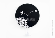 Оригинальные настенные часы Progetti Little bird's story Wall Clock