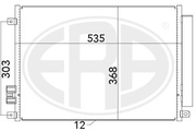 Радиатор кондиционера Фиат 500 0.9 1.2 1.3 1.4 Fiat 500 (312),  500 C 