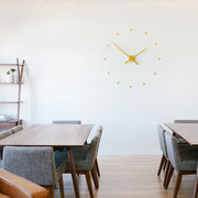 Удивительные часы Nomon Oj Mini Wall Clock,  Mustard