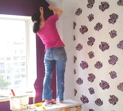 Поклейка обоев Голосеево Теремки Оболонь 