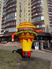  Аэромен зазывало Человечек машет рукой монтаж 5-10 минут 3.4 м