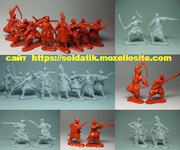 Набор солдатиков Украинские казаки 8шт. фигурки,  солдатики,  воины