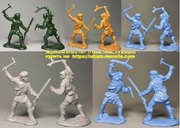 Набір солдатиків Індіанські війни 18ст. індіанець та трапер,  фігурки