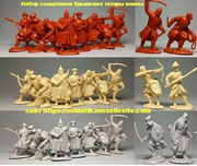 Набор солдатиков Польские воины Украинские казаки Крымские татары